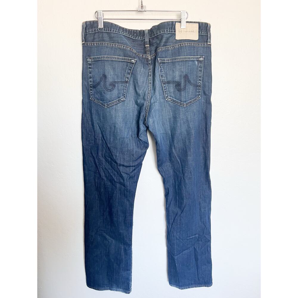 AG Travis Mathew The Protege Straight Leg Blue Denim Jeans Mens Sz 36 USA